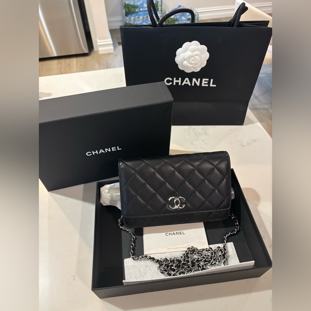 Authentic Chanel Quilted WOC. Limited Edition